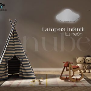 Lampara Luz Neón Nube